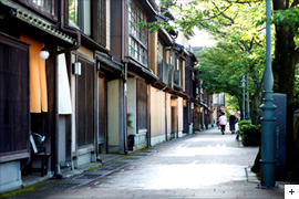 かずえや近郊「主計町茶屋街」